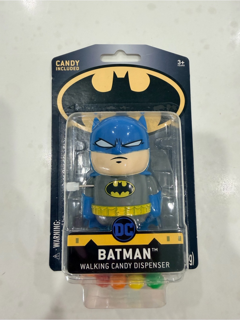 Batman Blue and Gray Walking Candy Dispenser by Batman